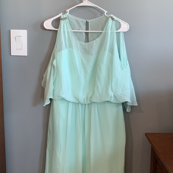 David’s Bridal mint green NWT - Picture 4 of 8